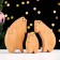 Souvenir-Pazle "Family of Black Cat", 3 pcs, 14x11.5 cm