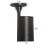 Rum Lamp GU10 10W black and gold 8x18x14 cm