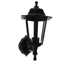 Lamp NBU 06-60-001 U1 Leda 1, E27, IP44, 60 watts, transparent glass, black