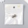 Bead for creativity Metal "Sea bottom with shells" silver 0.9x1.1 cm