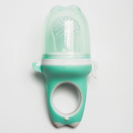 Nibbler for feeding with silicone mesh "Dino", color mix-1