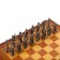 Souvenir chess "Knights", h King-7 cm, pawns-6 cm. D-2 cm, 36 x 36 cm