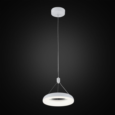 Suspended Citilux “Parker” CL225B110, 25x25x25 cm, 1x12W, LED, white color-1