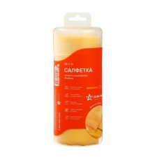 Salfet of suede and AIRLINE microfiber in a tube, 45 x 46 cm
