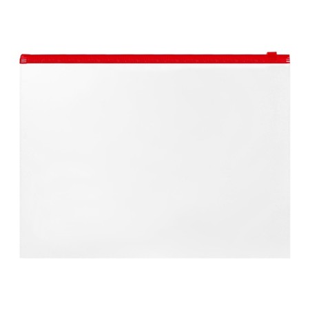 A4 A4 Zip-Molniya folder, 120 μm, Erichkrause Fizzy Clear, with color lightning, up to 100 sheets, mix-1