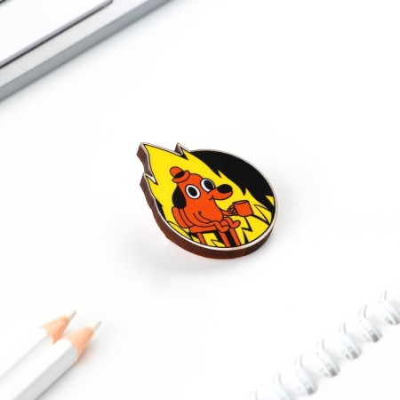 Icon "Save calm", 2.5 x 3 cm-3
