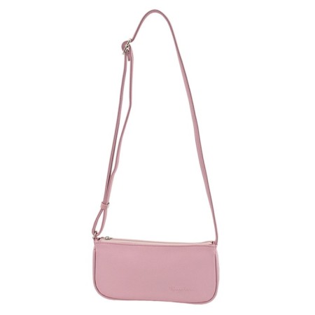 Cross-Bodi bag, lightning department, pink color 12x24x3cm-1