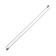 Right aluminum knitting needles with 35 cm/4.5 mm coating