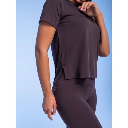 Sports T -shirt Feminic, size s, purple color-2