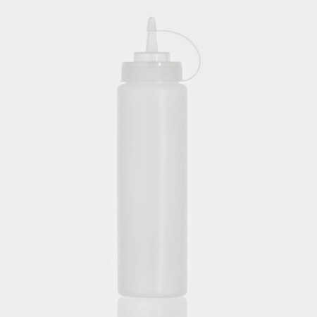 Capacity for sauces, 700 ml, white color