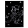 Set for creativity: engraving and coloring voluminous from plastic "Bear on vacation"