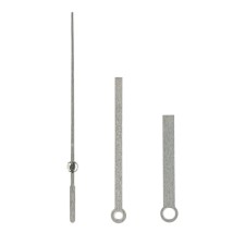 A set of 3 arrows for 50/70/77 mm watches, packing 10 pcs, silver