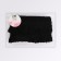 Decorative braid "Furger", 55 mm, 10 ± 0.5 m, black color