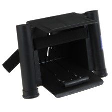 Ekholot stand with hoop holders on a face cable