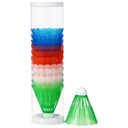 Volan for badminton, 12 pcs., Plastic, color mix-6