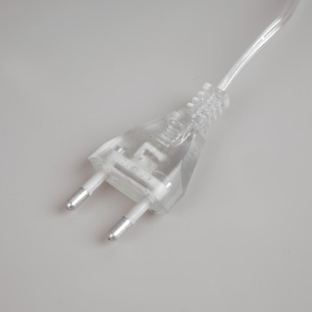 LED figure "silver deer", 35 × 60 × 10 cm, metal, 220 V, glow of white-3
