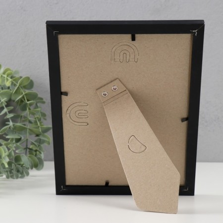 Photo frame MDF (108) 15x21 cm, black color-3