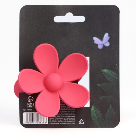 Hair crab flower "The best", 7.5 x 3.5 cm-5