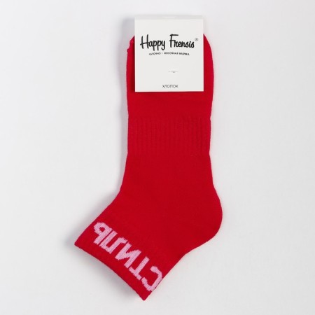 Women's socks "style", pink color, size 23-25-4