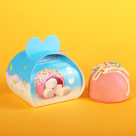 Chocolate bomb with marshmallow "unrealistically tasty", 35 g.-5
