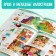 The book "First 500 English words", 60 p.