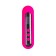 Vacuum-wave stimulator Eroteq Molette, silicone, 13 cm, pink
