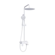 The shower system wasserkraft a185.257.155.wm, tropical shower, shower, white