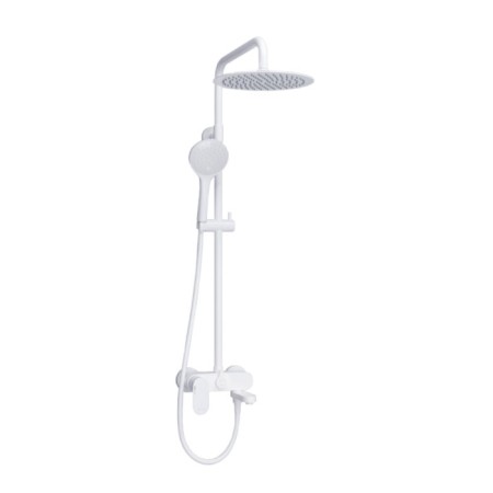 The shower system wasserkraft a185.257.155.wm, tropical shower, shower, white