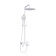 The shower system wasserkraft a185.257.155.wm, tropical shower, shower, white