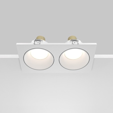 The built-in lamp Technical DL033-2-02W, 2x50W, 17x9x3.6 cm, GU10, white color-4