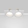 The built-in lamp Technical DL033-2-02W, 2x50W, 17x9x3.6 cm, GU10, white color
