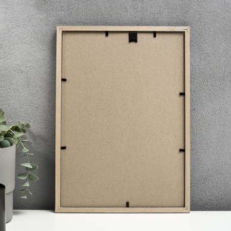 Photo frame Pine C14 21x30 cm, 014 Blue (plastic screen)-2