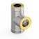 Sandwich-three 90 °, D 160 × 220 mm, stainless steel, 0.5 mm/0.5 mm