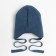 Hat for a boy, indigo color, size 50-54