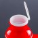 Thermos 1 l, with a glass flask, 2 circles, 13.5 x 32 cm, mix