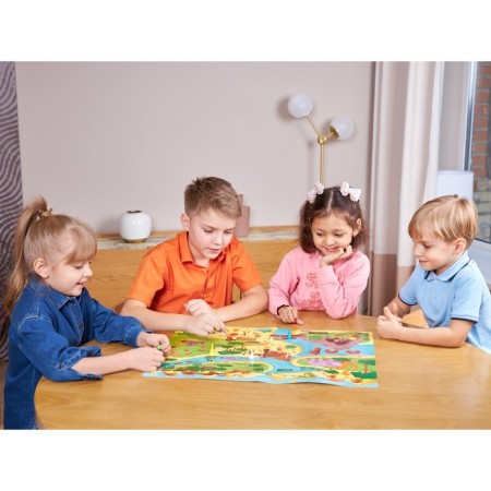 Game table walnut "World before the start of time"-1