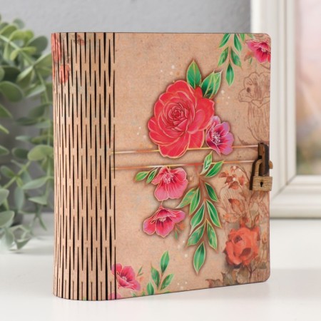 Caste-Kniga "Flowers" 14x12x5 cm-1