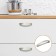 Hand-slop tundra RS133, m/o 96 mm, matte nickel color
