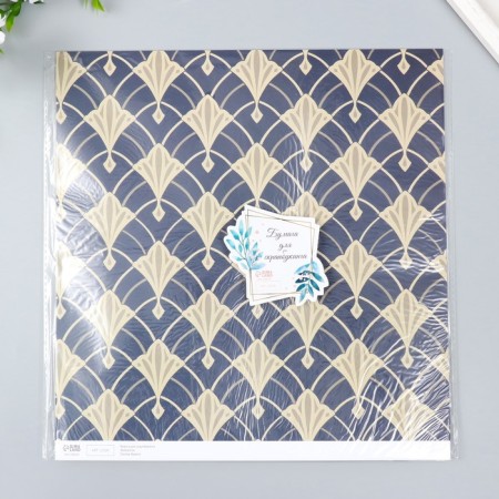 Scrapbooking paper "Versailles" density 180 g 30.5x32 cm-4