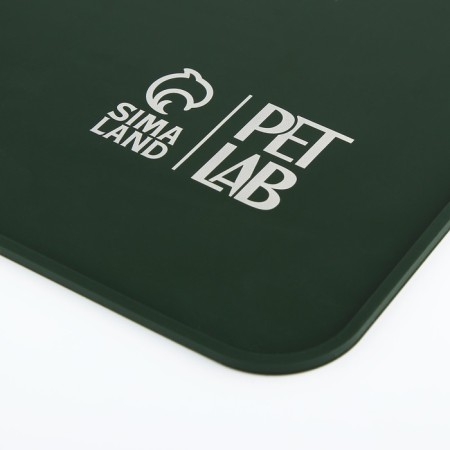 Silicone rug for a bowl, 40 x 30 cm, green-4