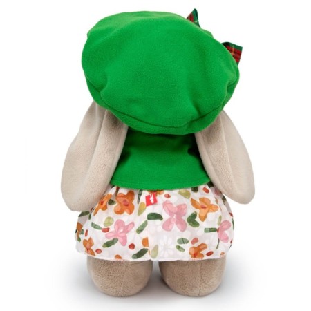 Soft toy "Bunny mi in a green jacket and take", 32 cm-2