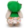 Soft toy "Bunny mi in a green jacket and take", 32 cm