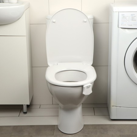 Lamp for the toilet with the sensor engine., RGB, 3 W, IP68, from BAT. 3*aaa, white-8