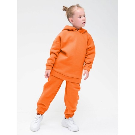 Children's pants, height 110 cm, orange color-4
