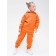 Children's pants, height 110 cm, orange color