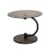 Table Journal Duet 13n, 600x600x470, Black/Oak Marron/Tinted
