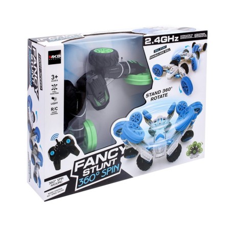 Radio -controlled machine "Combolation - transformer", works on the battery, the color of the green-6
