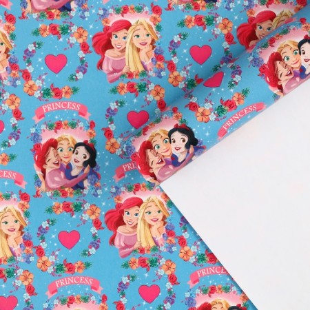 Packaging paper, 70x100 cm, princesses-3
