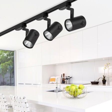 Single -phase track lamp TR1 - 10 BK COB 10W 4000k 700lm black-4