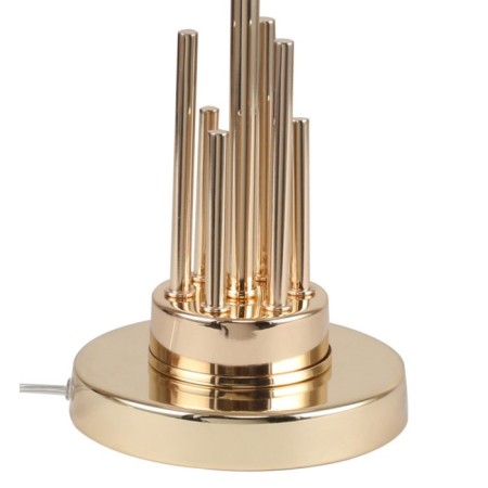 CHART 1x14 table lamp 40W, size 26x26x45 cm, color gold-1